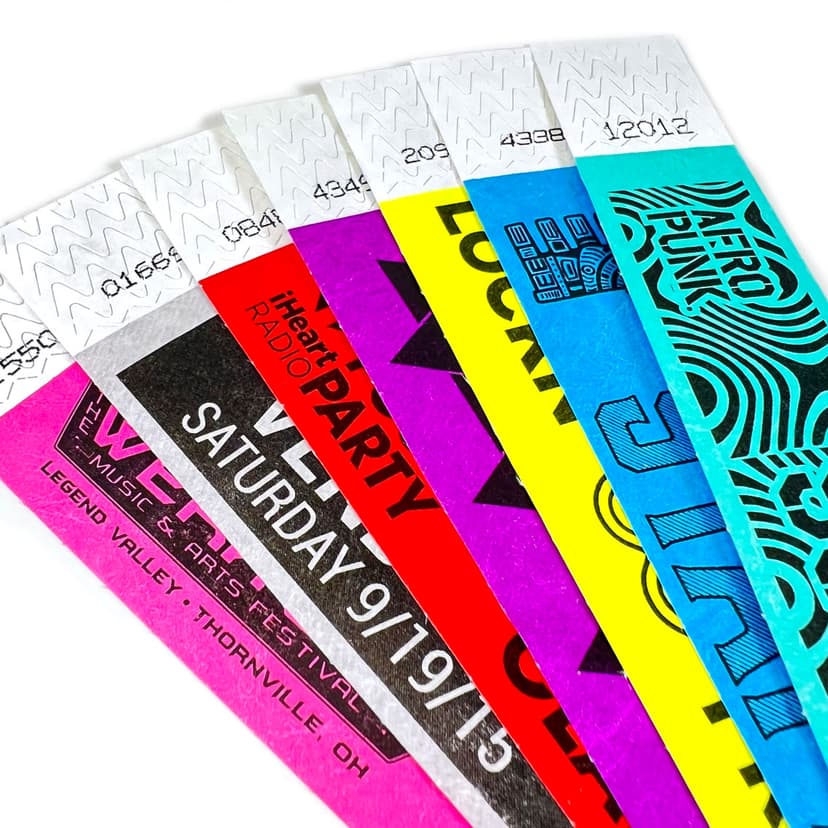 Tyvek Wristbands